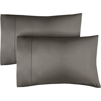 CGK Linens Soft 100% Cotton 400 Thread Count Pillowcases, Set of 2