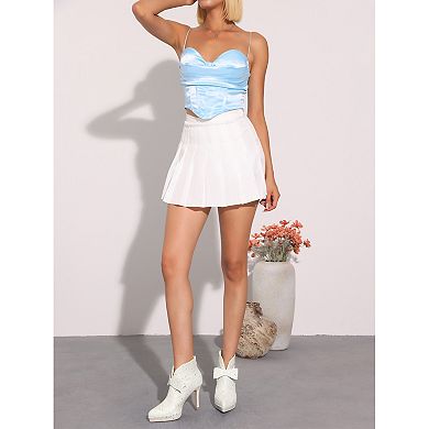 Glitter Bow Stiletto Heel with Platform Ankle Boots for Women