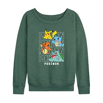Women's Pokémon Stacked French Terry Long Sleeve Tee