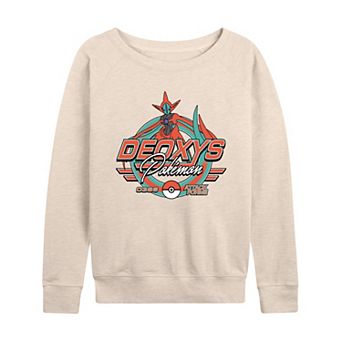 Women's Pokémon Deoxys Racing French Terry Long Sleeve Tee