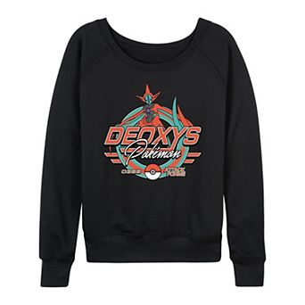 Women's Pokémon Deoxys Racing French Terry Long Sleeve Tee