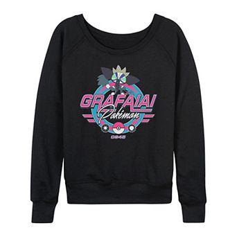 Women's Pokémon Grafaiai Racing French Terry Long Sleeve Tee