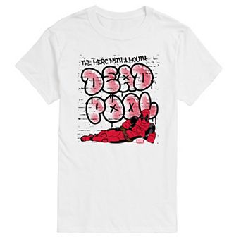 Men's Marvel Deadpool Marvel The Merc With A Mouth Graphic Tee