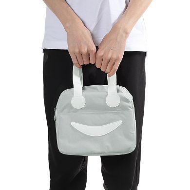 Lunch Bag, Reusable Handheld Insulated Lunch Box Tote with Large Capacity for Work 9.25"x5.51"x8.07"