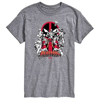 Men's Marvel Deadpool Group Graphic Tee