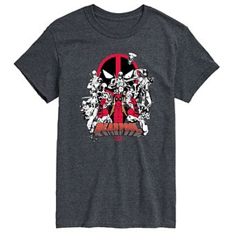 Men's Marvel Deadpool Group Graphic Tee