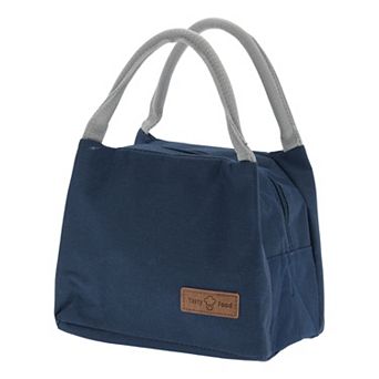 Lunch Bag, Reusable Insulated Lunch Box Tote with Large Capacity for Office Picnic 8.66"x5.51"x6.69"