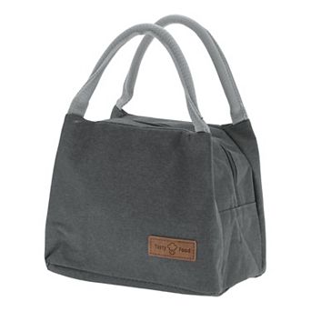Lunch Bag, Reusable Insulated Lunch Box Tote with Large Capacity for Office Picnic 8.66"x5.51"x6.69"