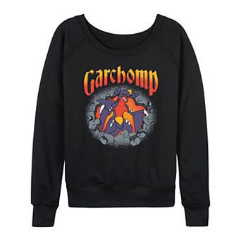Women's Pokémon Garchomp Rocks French Terry Long Sleeve Tee