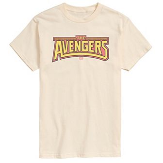 Men's Marvel The Avengers Retro Logo Graphic Tee
