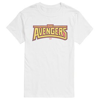 Men's Marvel The Avengers Retro Logo Graphic Tee
