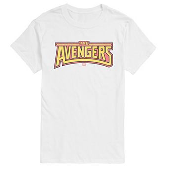 Men's Marvel The Avengers Retro Logo Graphic Tee