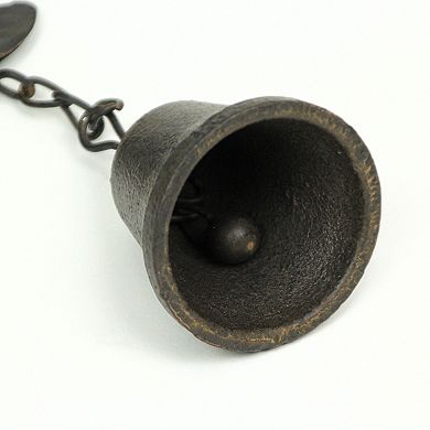 71 Inch Brown Metal Fish Rain Chain Decorative Gutter Downspout Home Decor Art