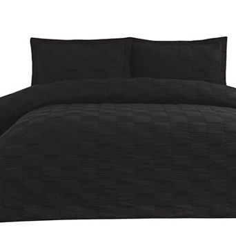 Geometric Embroidered Bedspread Mini Day 3 pc Set