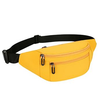 Women's Waist Bag - Multiple Zip Fanny Pack for Casual Outings