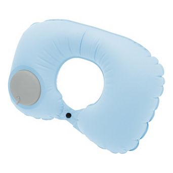 Inflatable Travel Pillow, Press to Inflate Travel Sleeping U-Shaped Neck Pillow