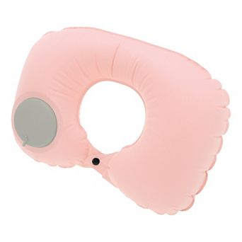 Inflatable Travel Pillow, Press to Inflate Travel Sleeping U-Shaped Neck Pillow