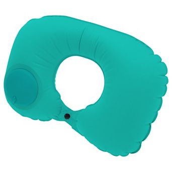 Inflatable Travel Pillow, Press to Inflate Travel Sleeping U-Shaped Neck Pillow