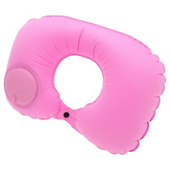 Inflatable Travel Pillow, Press to Inflate Travel Sleeping U-Shaped Neck Pillow