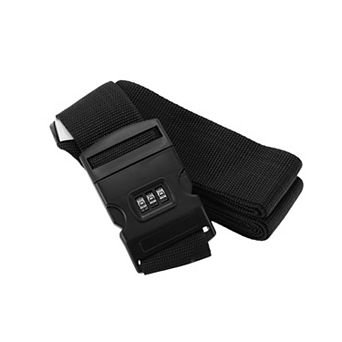 Luggage Straps with Combination Lock, 420cm Length Adjustable Travel Belt for Luggage