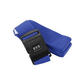 Luggage Straps with Combination Lock, 420cm Length Adjustable Travel Belt for Luggage