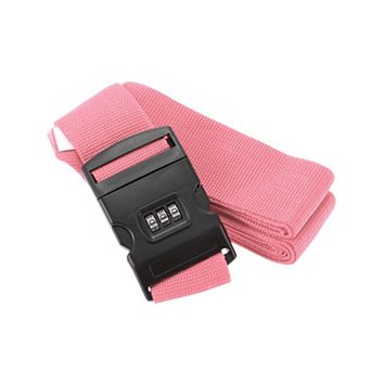 Luggage Straps with Combination Lock, 420cm Length Adjustable Travel Belt for Luggage