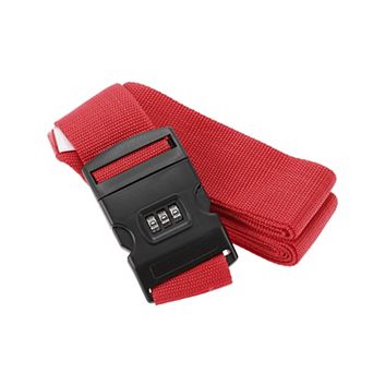 Luggage Straps with Combination Lock, 420cm Length Adjustable Travel Belt for Luggage