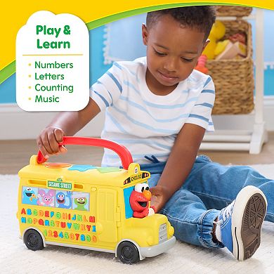 Just Play Elmo's Learn & Go School Bus Interactive Learning Toy
