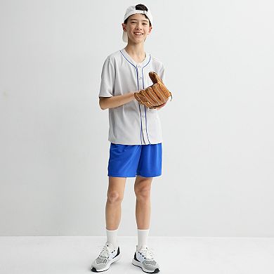 Boys 8-20 Tek Gear® Mesh Baseball Jersey