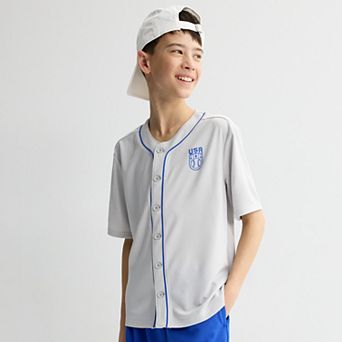 Boys 8-20 Tek Gear® Mesh Baseball Jersey