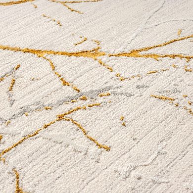 Luxe Weavers Modern Abstract Nature Area Rug