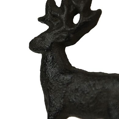 Set of 6 Cast Iron Deer Drawer Pulls Decorative Cabinet Knob Rustic Home Decor