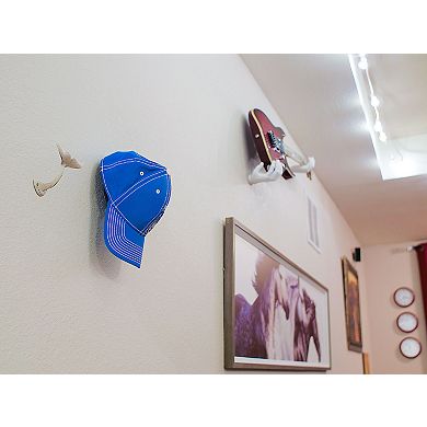 4 Cast Iron Whale Tail Wall Hooks or Coat Hanging Beach House Coastal Décor