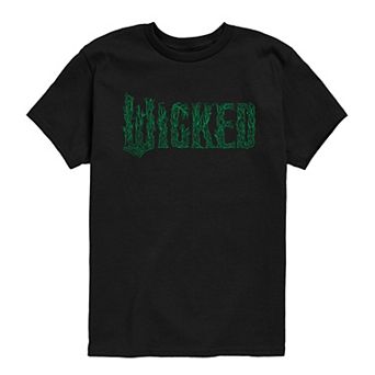 Boys 8-20 Wicked For Good Logo Tree Branch Graphic Tee