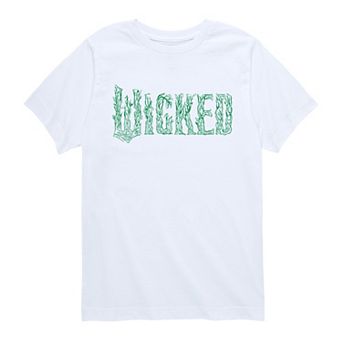 Boys 8-20 Wicked For Good Logo Tree Branch Graphic Tee