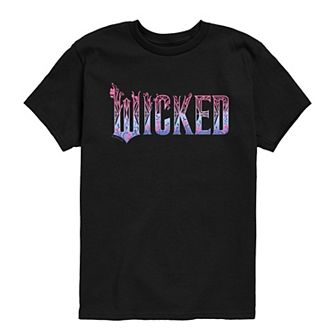 Boys 8-20 Wicked For Good Logo Floral Graphic Tee