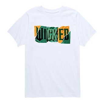 Boys 8-20 Wicked For Good Logo Ripped Graphic Tee