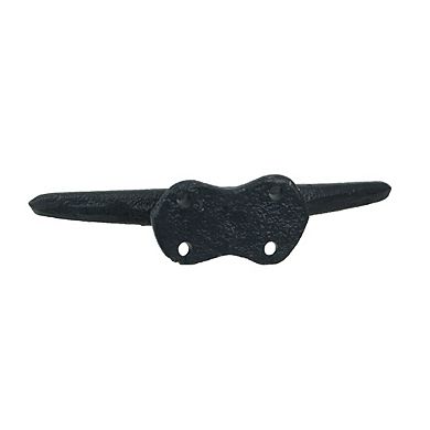 Set of 4 Colorful Coral Coastal Cast Iron Cleat Wall Hooks/Drawer Pulls Decor