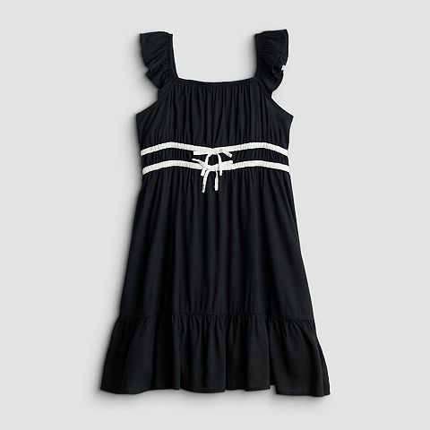 Детское платье SO Tie Front Flutter Sleeve