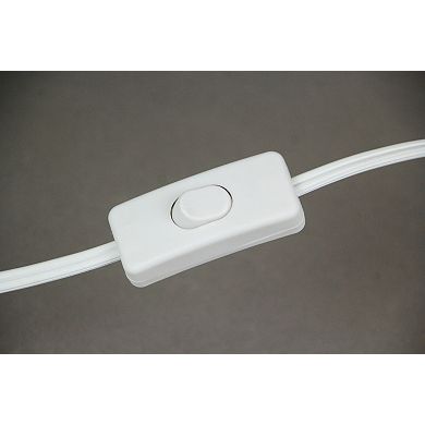 Retro 1960's Style Square Head Robot Sci-Fi Design Table Lamp With Shade