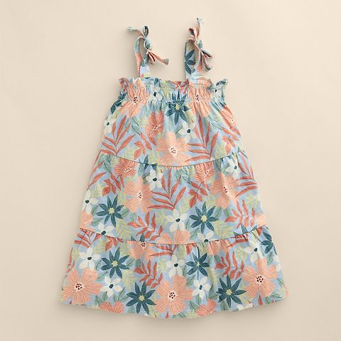 Детское платье Little Co. by Lauren Conrad со сборками