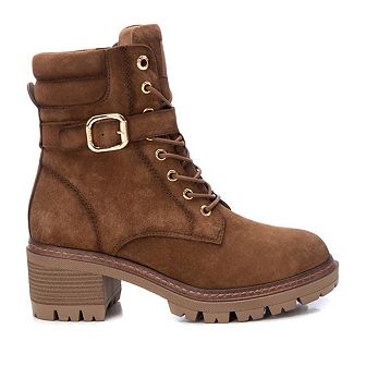 Carmela Women's suede leather booties 161049