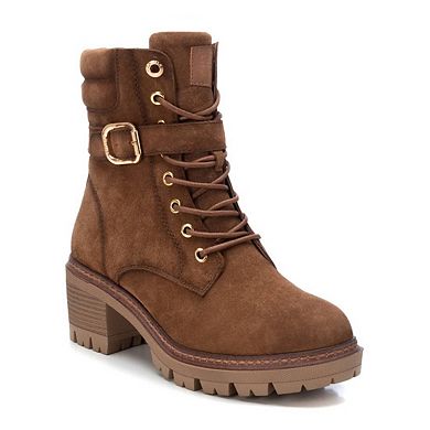 Carmela Women's suede leather booties 161049