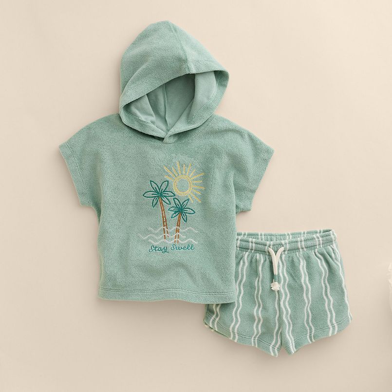 Little Co. by Lauren Conrad Hooded Terry Set