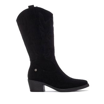 Refresh Women's Italian Western Suede Booties 173085