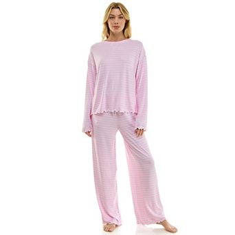 Women's Sonoma Goods For Life® Wonderluxe Pajama Top & Pajama Bottoms Set