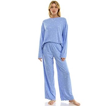 Women's Sonoma Goods For Life® Wonderluxe Pajama Top & Pajama Bottoms Set