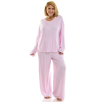 Plus Size Sonoma Goods For Life® Wonderluxe Pajama Top & Pajama Bottoms Set