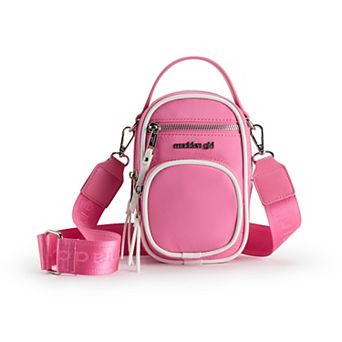 madden girl North/South Crossbody Bag With Adjustable Strap