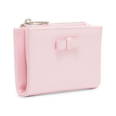 madden girl Zip Wallet With Floral Design